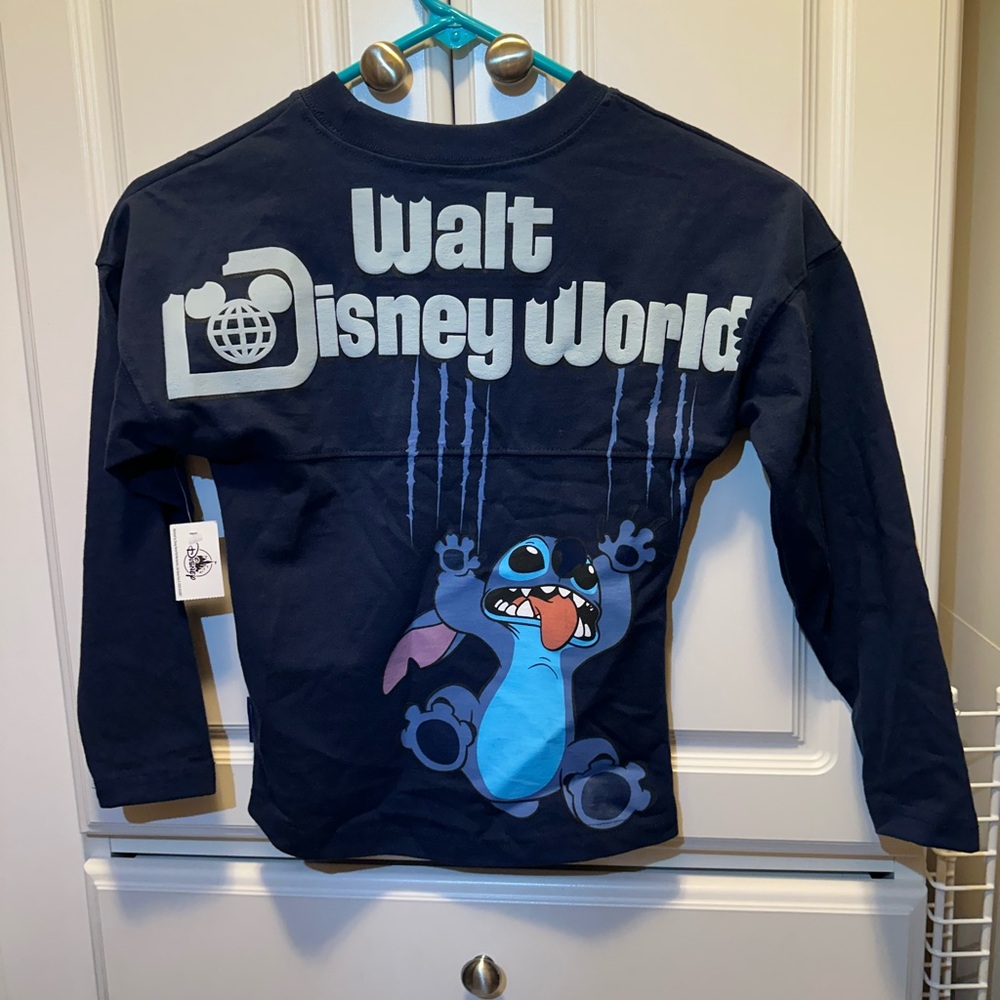New with Tags!! WDW Stitch Spirt Jersey Youth XS(4)